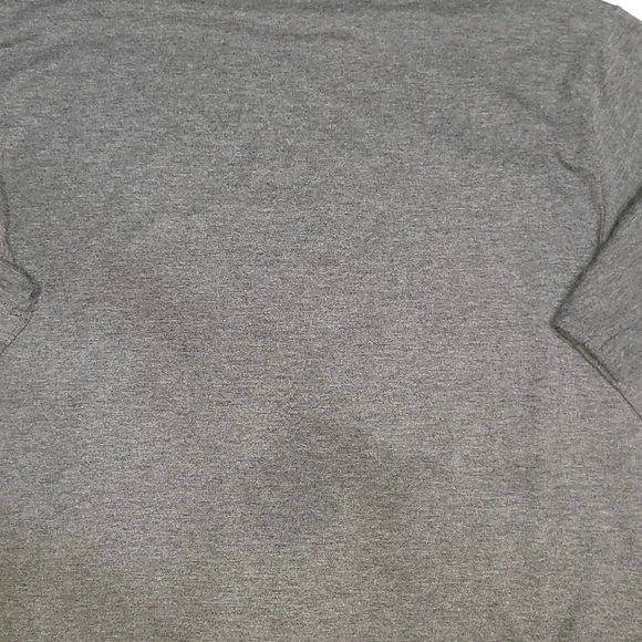 Men's Womens T Shirt Top Short Sleeve Size Large (42-44) Gray - Picture 5 of 5